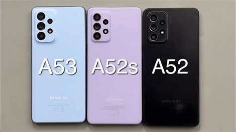 Samsung A53 Vs A52s Vs A52 Speed Test 4k Video Rendering Youtube