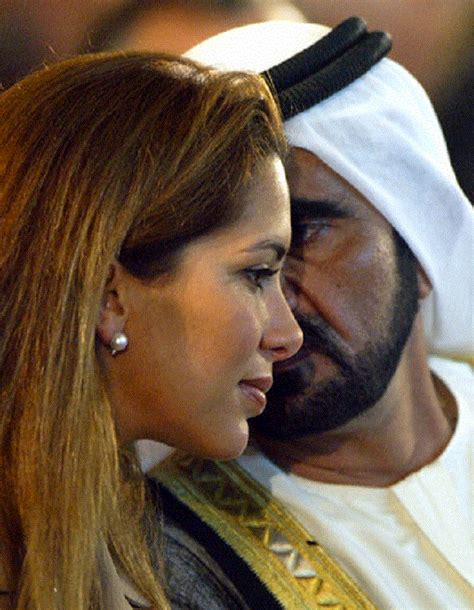 Jordanian Princess Haya Bint Al Hussein Chats With Her Husband Sheikh