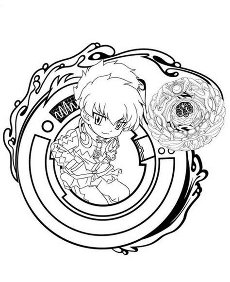 Free And Easy To Print Beyblade Coloring Pages Tulamama