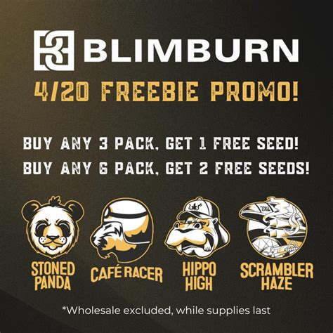 Blimburn Cannabis Seeds NORTH ATLANTIC SEED CO