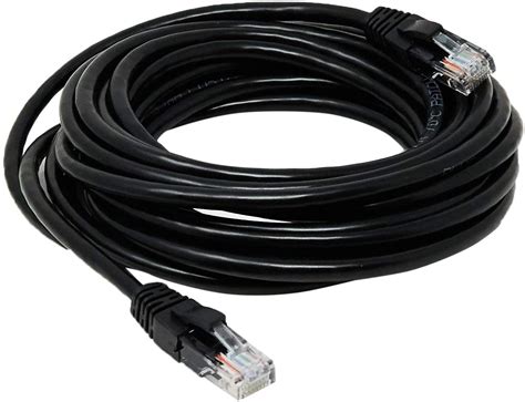 CABO REDE CAT 5E 5M PC ETHU50BK PATCH CORD Plus Cable Cabos Para