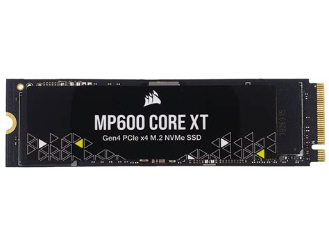 Corsair Mp600 Core Xt Nvme M2 Ssd Review Corsair Mp600 Core Xt Ssd