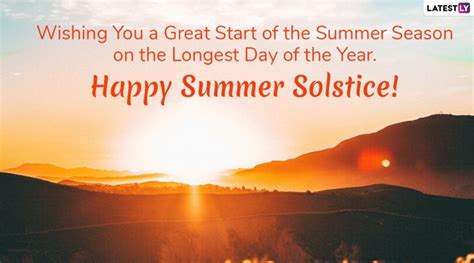 Summer Solstice 2020 Wishes And Hd Images Whatsapp Messages Summer