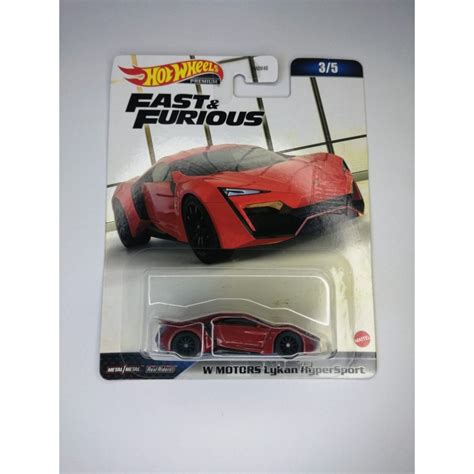 Hot Wheels W Motors Lykan Hypersport Fast Furious