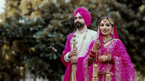 Amarveer Weds Ramandeep ~ Punjabi Sikh Wedding Highlights ~ Red Art