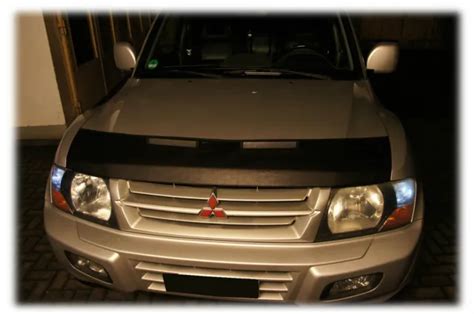 Car Hood Bonnet Bra Fit Mitsubishi Montero Pajero Mask Bra De