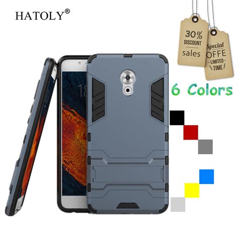 Funda HATOLY Meizu Pro 6 Plus Caso Carcasa De Robot Parte Trasera Del