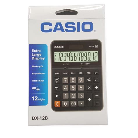 Casio Dx B Calculator Black Target