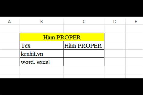 Cách chuyển chữ hoa thành chữ thường trong Excel ngược lại