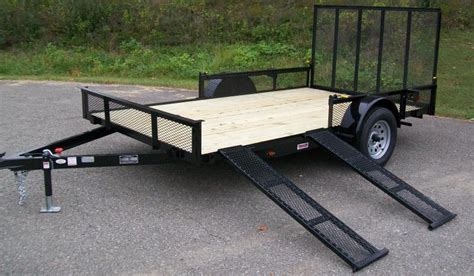 Better Built 6'10" X 12 Side Ramp Utility Trailer | Trailer Trader