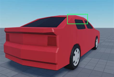 Low Poly Sedan I made in 3 hours - Creations Feedback - Developer Forum ...