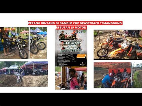 Paddock Bertabur Bintang Ju Unit Motor Dandim Cup Grasstrack