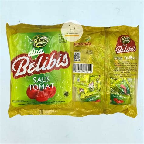 Jual Saus Sambal Saus Tomat Dua Belibis Sachet Isi X Gram Shopee