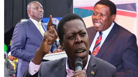 EUGENE WAMALWA BREATHS FIRE TO PRESIDENT RUTO FOR DISRESPECTING MAMA