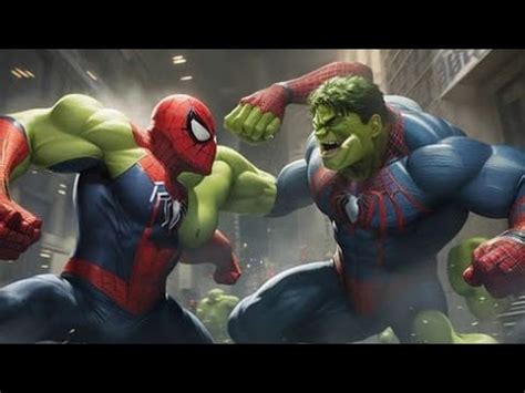 Spiderman Vs Hulk Vs Superman Vs Batman Vs Iron Man Marvel Avengers