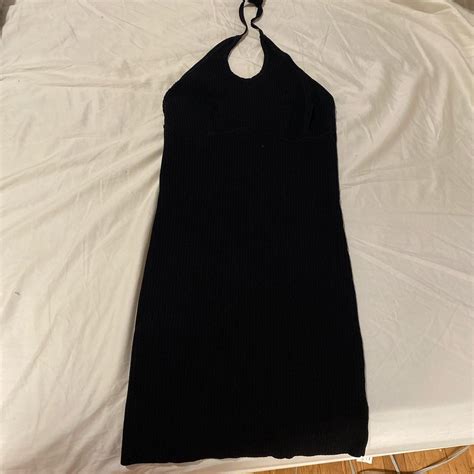 Glassons Ribbed Halter Dress Worn Once Great Quality Depop