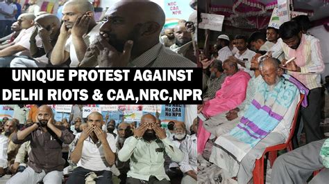 Delhi Riots CAA NRC Ke Khilaf Parli Ke Naujawanon Ka Anokha Protest