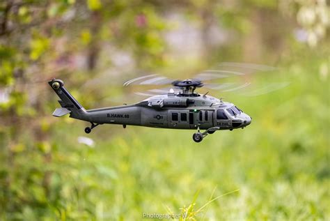 6CH 3D Black Hawk UH-60 Scale RC Helicopter W/ Automatic Stabilization ...