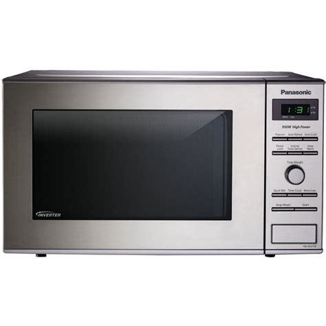 Panasonic 0.8 Cu. Ft. 950W Countertop Microwave Oven, Stainless Steel - Walmart.com - Walmart.com