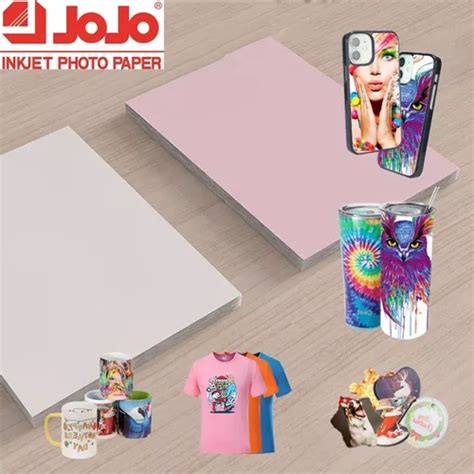 Papel Sublimatico Jojo Fundo Rosa A Folhas Frete Gr Tis