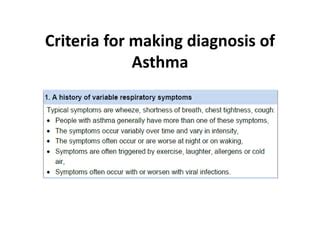 Gina Guidelines Asthma Ppt