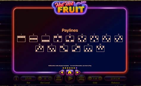 Hot Hot Fruit Demo Play Free Hot Fruit Slot Now