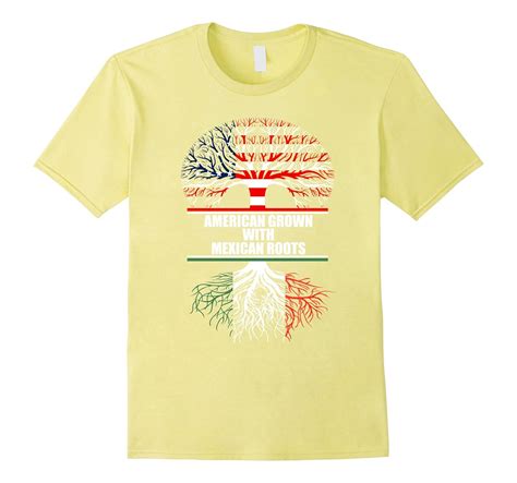 American Grown With Mexican Roots Mexico Pride T Shirt Tee 3