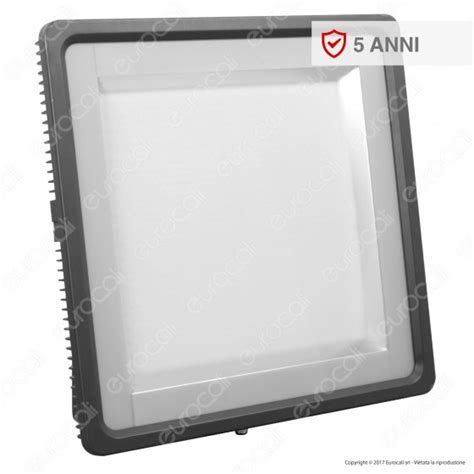 V Tac VT 491000 Faretto LED SMD 1000W Da Esterno Colore Grigio Big