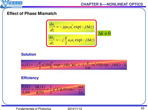 Ppt Chapter 8 Nonlinear Optics Powerpoint Presentation Free Download