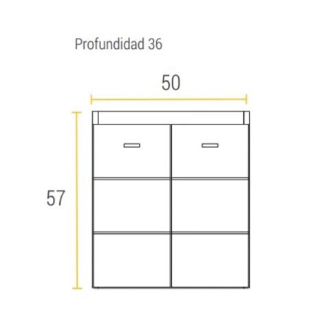 SCHNEIDER TERRA MATRIX VANITORY COLGANTE 50x57x36cm BLANCO