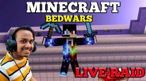 Minecraft Bedwars Live Stream Bedwars Come Join Now Playing With