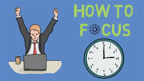 How To Focus 9 Tips To Improve Focus Youtube