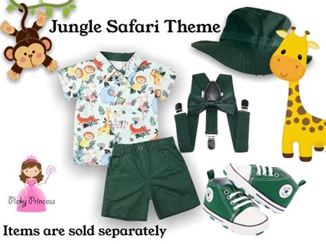 Baby Boy Kids Jungle Safari Theme For Birthday Party Christening