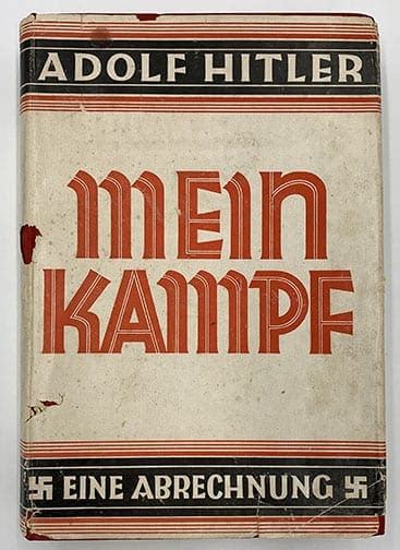 Very Rare Original Adolf Hitler Signed 1928 3rd Edition Mein Kampf