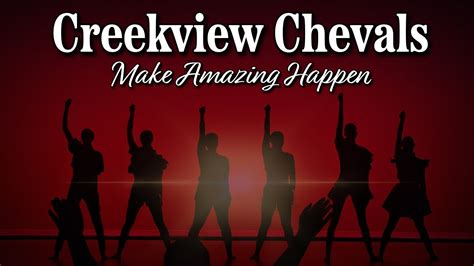 Creekview Mustang Chevals This Drill Team Has A Message That Has