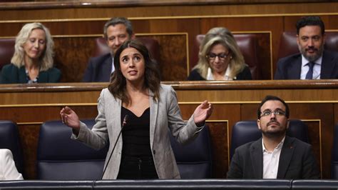 Irene Montero Achaca Las Rebajas De Penas A Agresores Sexuales A Que