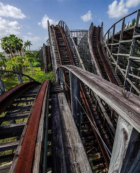 Abandoned Rollercoaster In Florida Photo By Abandonedfl By