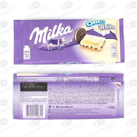 Comprar TABLETE DE CHOCOLATE BRANCO MILKA OREO Online Funtastyc