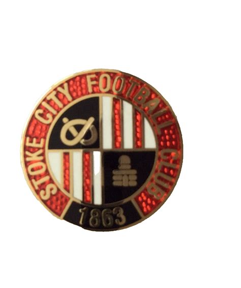 Stoke City Football Club Badge Ebay