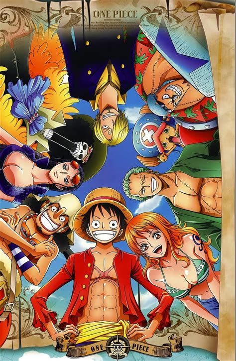 Una Pieza Mono D Luffy Nami Roronoa Zoro Usopp Sanji Tony Tony