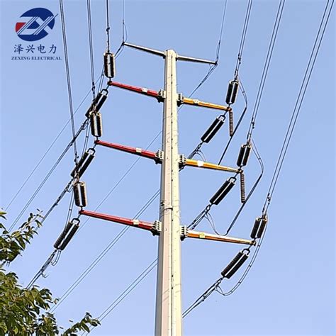 Hot DIP Galvanized Electricity Pole Octagonal Utility Poles Electric