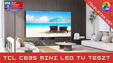 Tcl C835 Mini Led Tv Teszt Youtube