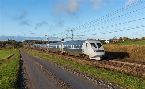 X2000 Of SJ Between Katrineholm And Flen