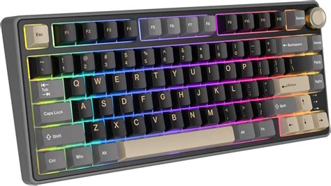 Rk Royal Kludge R Wired Mechanical Keyboard With Volume Knob