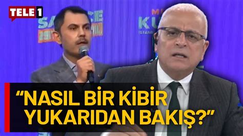 Merdan Yanardağ dan Murat Kurum a köfteci tepkisi YouTube