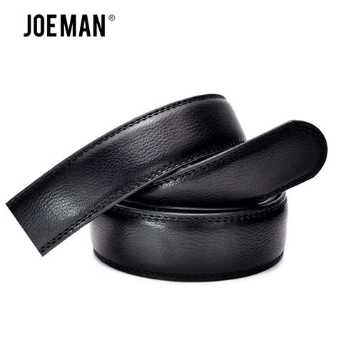 Genuine Leather Automatic Belt Without Buckle High Quality Strap Male