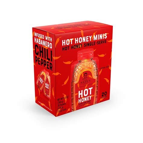 Amazon Nate S Hot Honey Minis Single Serve Hot Honey Holiday Stocking Stuffers