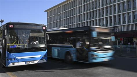 Ankara da özel halk otobüsü şoförleri bazı grupları ücretsiz taşımamaya