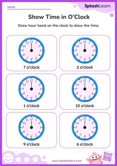 Telling Time By The Hour Worksheets And Activities Made By Teachers