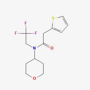 N Tetrahydro H Pyran Yl Thiophen Yl N Trifluoroethyl